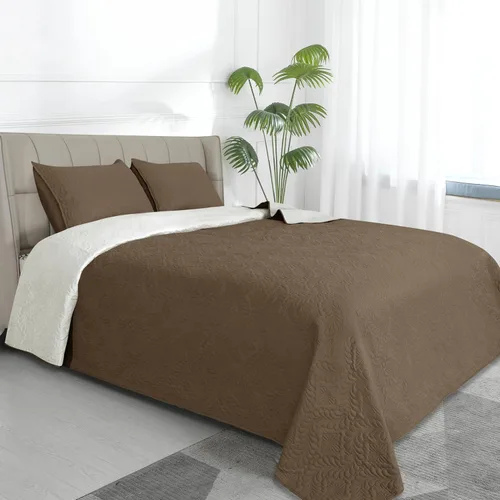 Vista 31 de Easy-Going - Juego de colcha reversible con 1 funda de almohada, tamaño individual, colcha suave, resistente al agua y a las manchas, de microfibra