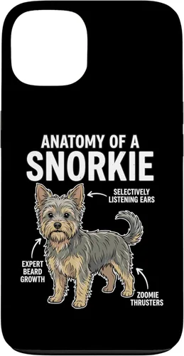 Vista 7 de Anatomy of A Snorkie Funny Dog Lover Owner Pet Parent Case for iPhone XR