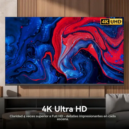 Vista 5 de HORION Smart TV de 55 pulgadas, televisor LED 4K UHD con WebOS 22, televisión ultra delgada con megacontraste, HDR10, Dolby Audio, transmisión