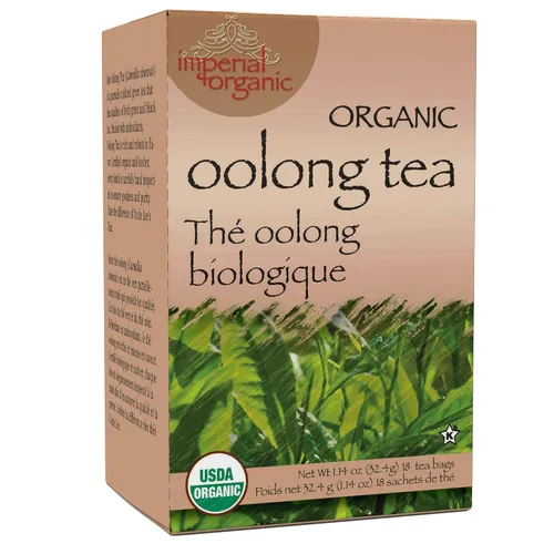 Uncle Lee's Tea - Té Oolong orgánico, rico en antioxidantes, caja, 18 bolsitas de té