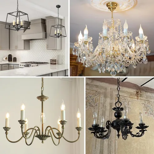 Vista 7 de Fundas de plástico blanco de 2.6 pulgadas de alto para cubrir velas, cubiertas de enchufes de candelabros (2-5/8 pulgadas de alto / 6 piezas)