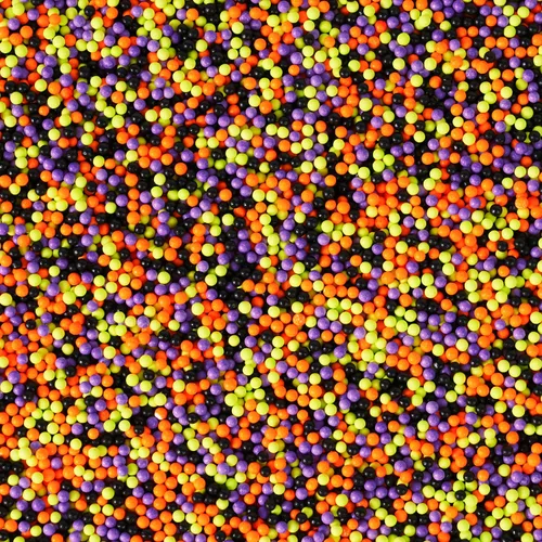 Vista 17 de Gránulos comestibles de Nonpareils azules y blancos de 2mm, mini perlas para decorar pasteles, caramelos de azúcar, galletas, magdalenas Azul