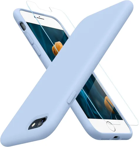 Vista 283 de Miracase Funda ultradelgada diseñada para iPhone SE 2022 (3ª generación)/iPhone SE 2020 (2ª generación)/iPhone 7/iPhone 8 con protector de pantalla