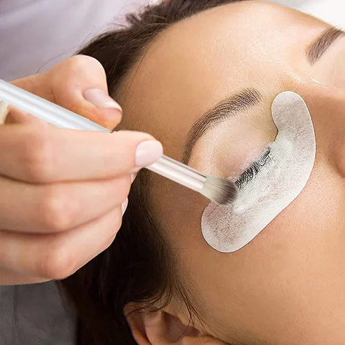 Vista 3 de DonLeeving Juego de 12 cepillos de limpieza de pestañas para extensión de pestañas, extensiones de lavado, cepillos de champú para pestañas