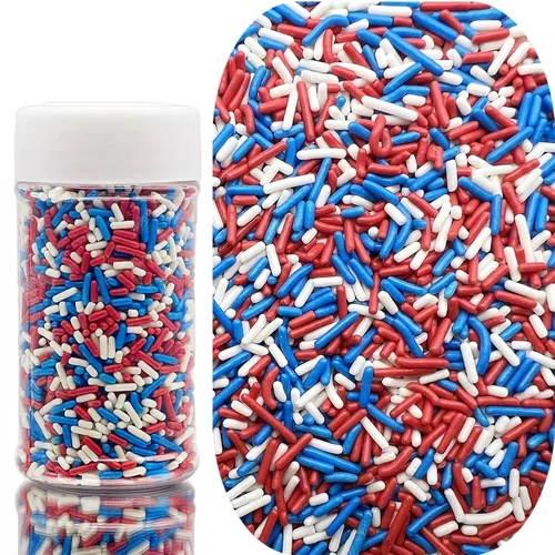 Vista 9 de SE Si&Moos White Sprinkles - Gránulos blancos comestibles de Jimmy suaves para decoración de pasteles de Halloween, decoraciones de galletas