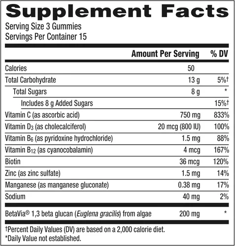 Vista 13 de Suplemento dietético masticable Emergen-C Suplemento dietético masticable, tableta con vitamina C y vitamina B6, 1, 1