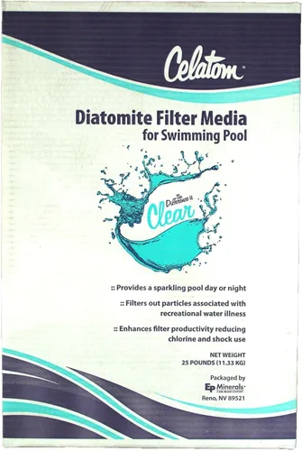 Vista 3 de EasyGo Product Celatom Diatomaceous Earth DE Ayuda para Filtro de Piscina – Filtración de Piscinas y Spa – 25 Libras