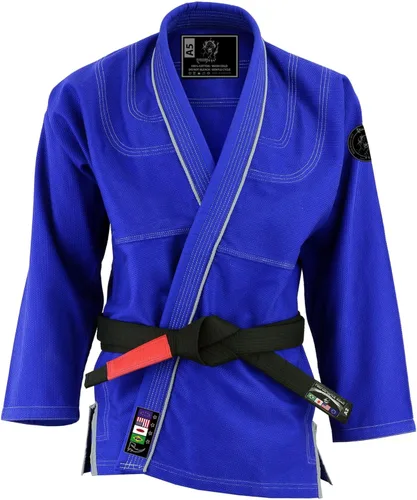 Vista 3 de PFG - BJJ - Kimono de algodón puro para niños y adultos, unisex, pesado GSM de algodón puro