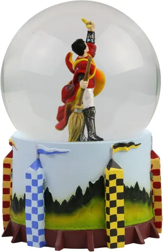 Vista 7 de Enesco Bola de agua Quidditch The Wizarding World of Harry Potter, 6.89 pulgadas, multicolor