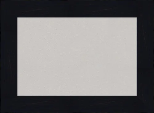 Vista 20 de Amanti Art Grey Cork Board for Wall, 14x20 Vision Board with Blue Wood Frame, Small Corkboard Office Decor for Home Organization, Country Rustic