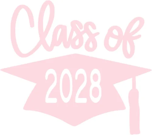 Vista 30 de Class of 2028 Graduation Cap Vinyl Decal, Graduation T Shirt Transfer, DIY Graduate Shirt Patch, Tshirt Sticker, HTV Vinyl Applique, Pick Size Old