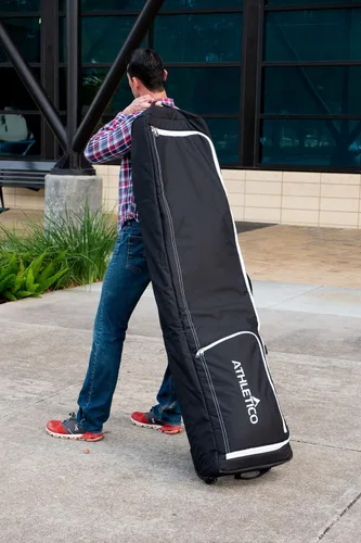 Vista 9 de Athletico Conquest - Bolsa de snowboard acolchada con ruedas - Bolsa de viaje para botas individuales de snowboard y snowboard