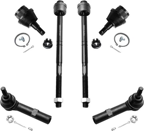 Vista 6 de Detroit Axle - Kit de extremo delantero 4WD para Silverado Sierra 1500 GMC Yukon Chevy Avalanche Tahoe Cadillac Escalade ESV, brazos de control