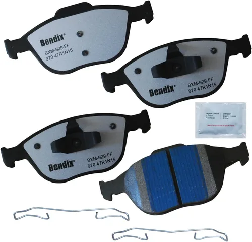 Vista 128 de Pastillas de freno Bendix Fleet Metlok MKD52FM para Apollo, Centurion, Century, Chasis Comercial, Electra, Estate Wagon, GS, 50, 400, 455, LeSabre