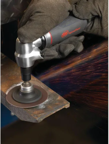 Vista 11 de Ingersoll Rand 5102MAX Amoladora Neumática de Troquel – Ángulo Recto, Agarre Ergonómico, Motor de 0.4 HP y 20,000 RPM, Herramienta Ligera, Bloqueo