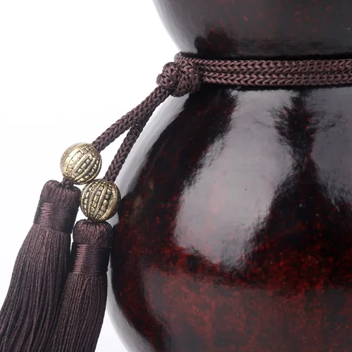 Vista 8 de Botella de calabaza natural, botella de agua al aire libre, botella de vino, se puede utilizar para decoración de interiores, 16.9 fl oz-50.7 fl oz