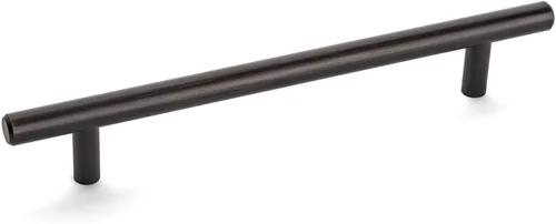 Vista 7 de Cosmas 305ORB - Perilla de barra en T estilo europeo de bronce aceitado para gabinete, 2 pulgadas de longitud total