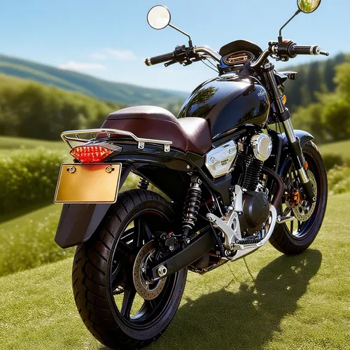 Vista 3 de Anki HappiGo 12V 16 LED Luz trasera universal integrada para motocicleta, luz de freno, luz de giro, luz de matrícula (cubierta transparente)