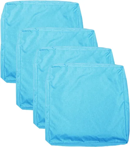 Fundas de Cojines para Asientos de Patio, Fundas Deslizantes Lavables de Repuesto, Funda Impermeable para Cojín de Almohada de Silla de Muebles de