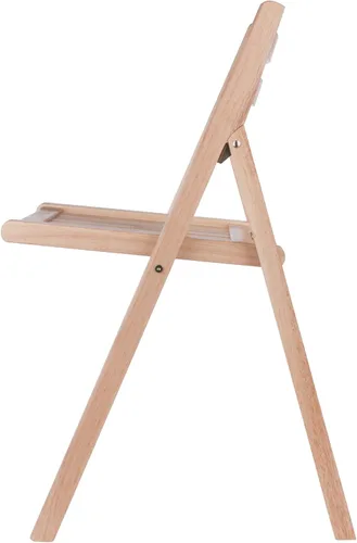 Vista 7 de Winsome Robin Folding Chair Set, No assembly, Natural, Set of 4