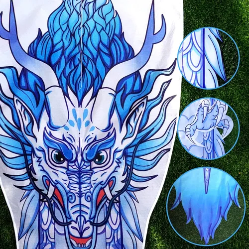 Vista 3 de Cometas para niños y adultos, fáciles de volar para la playa, juego de cometas de una sola línea para principiantes