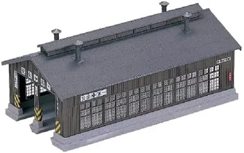 Kato N Scale Unitrack 2-Stall Engine House Kit
