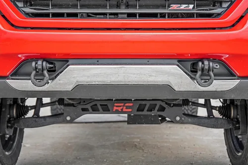 Vista 3 de Rough Country Soportes de grillete de gancho de remolque para Chevy Silverado 1500 2014-2018 - RS169