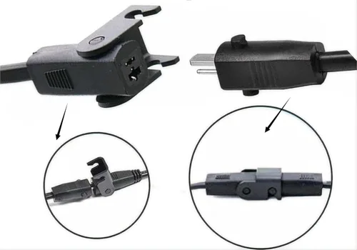 Vista 3 de Cable de extensión de 6.5 pies para silla elevadora o reclinable eléctrico, cable de fuente de alimentación de repuesto para Okin Limoss Lazboy