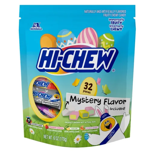 Vista 18 de HI-CHEW Mezcla Superfruit, 3.17 oz, 6 piezas, sin gluten, elaborada con sabores de frutas naturales y artificiales