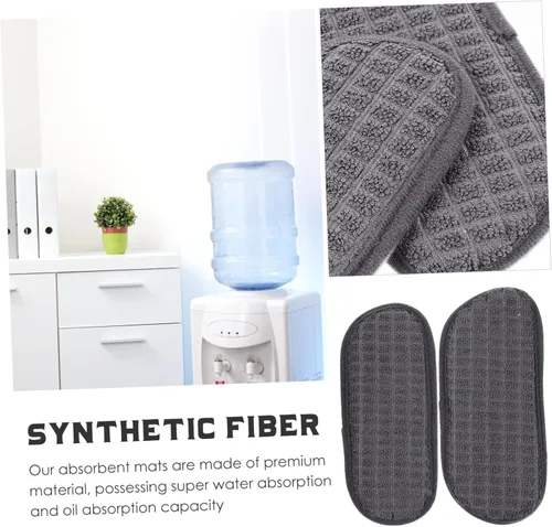 Vista 4 de Uonlytech Dispensador de agua de 2 piezas, almohadilla absorbente para nevera, dispensador de agua para nevera, almohadilla absorbente