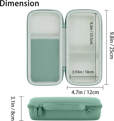 Vista 6 de co2CREA Estuche Duro de Viaje de Reemplazo para Altavoz Portátil Bose New SoundLink Flex 2ª Gen/Bose SoundLink Flex Bluetooth (Estuche Alpine Sage)