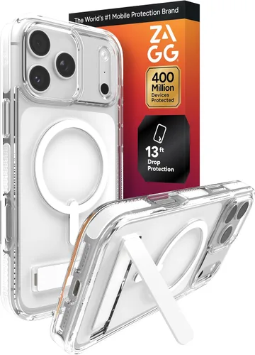 Vista 80 de ZAGG Gear4 Santa Cruz Snap Case para Apple iPhone 14, protección contra caídas D30 de hasta 13 pies (4 m), compatible con carga inalámbrica, parte