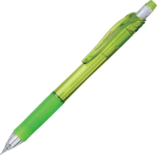Vista 4 de Pentel EnerGize-X - Portaminas (0.020 in), barril verde claro, caja de 12 (PL105K)