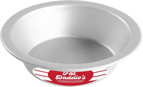 Fat Daddio's PIE-6 - Molde de aluminio anodizado para tartas, 6 x 1,5 pulgadas
