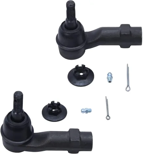 Vista 497 de Detroit Axle - Kit de suspensión delantera de 10 piezas para Hyundai Accent 2006-2011, 2 brazos de control inferiores, 4 barras de acoplamiento