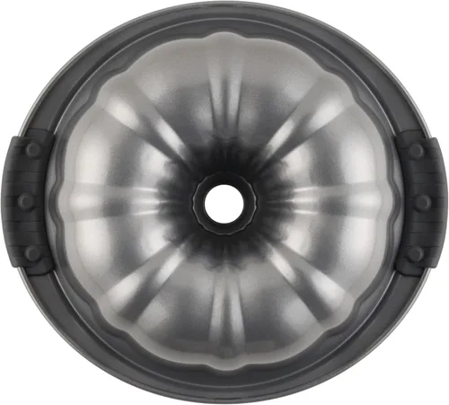 Vista 3 de Anolon Molde estriado antiadherente avanzado para hornear, 9.5 pulgadas, gris, acero al carbono