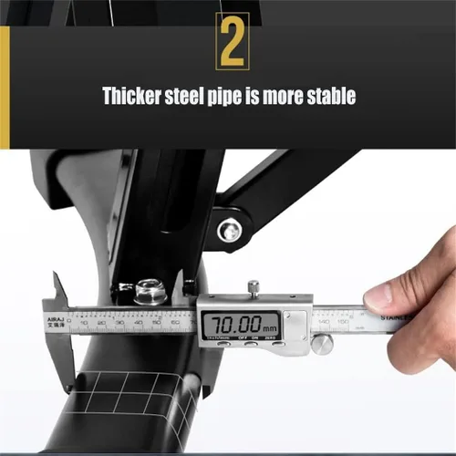 Vista 4 de GUOHAPPY Máquina de ejercicio escalador plegable para escalar, cardio, 300 libras, entrenamiento de cuerpo completo, escalera, máquinas de fitness