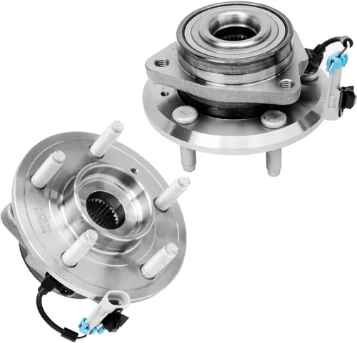 Vista 291 de Detroit Axle - Kit de cubos de rodamiento de rueda delantera de 6 piezas para Dodge Dart 2013-2016, Chrysler 200 2015-2017, 2 cojinetes de rueda