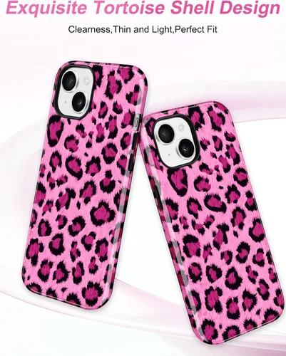 Vista 428 de Jusy Funda compatible con MagSafe con estampado de caparazón de tortuga marrón para iPhone 7/8/SE, cubierta protectora de TPU suave magnética