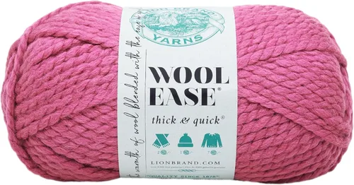 Vista 44 de Lion Brand Yarn - Ovillo de lana Wool-Ease Thick & Quick color fuerza aérea