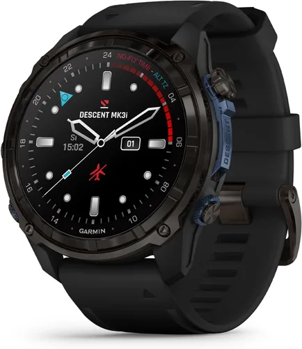 Vista 7 de Garmin Descent Mk3 Computadora de Buceo y Reloj Inteligente Multideporte con Pantalla AMOLED con Modos Avanzados de Buceo y Navegación