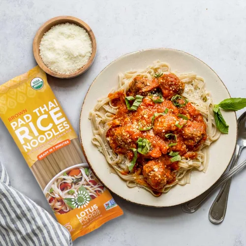 Vista 7 de Lotus Foods Gourmet - Fideos tailandeses con almohadilla de arroz integral, 8