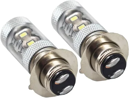 Vista 4 de DSkoiph 100W H6 Faro Compatible con Honda Sportrax TRX400EX 1999-2008 Lámparas LED de 8000K