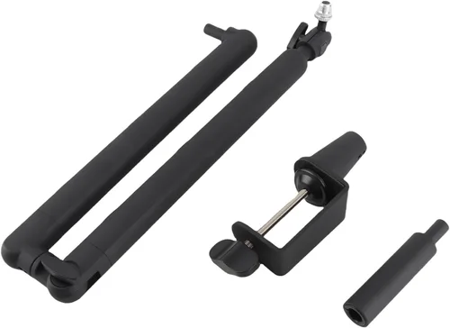 Vista 9 de Low Profiles Microphone Boom Arm, Adjustable Metal Mic Stand with Desk Clamp, 360° Articulation and Cable Management for Podcast, Streaming, Gaming