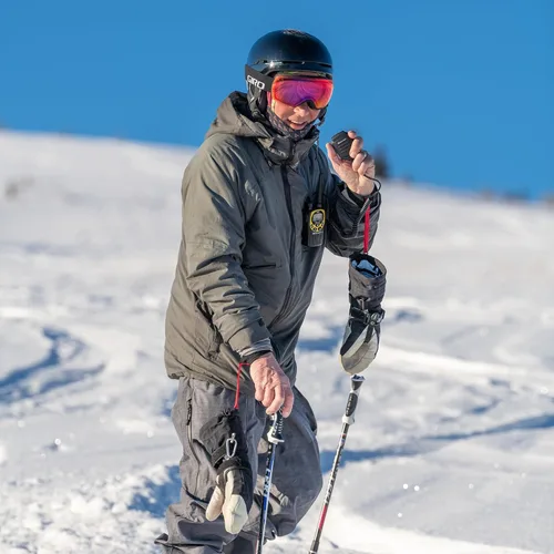 Vista 5 de Midland AVPH10 Micrófono de altavoz portátil/portátil con pulsar para hablar para radios GMRS (paquete de 6)