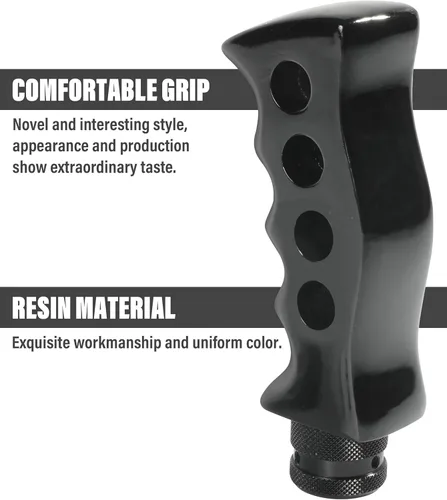 Vista 3 de Zlirfy - Pomo de palanca de cambios de automóvil, perilla de cambio automática, accesorios de automóvil, mango de cuchillo de agarre para automóvil