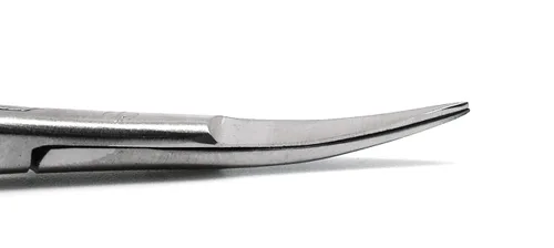 Vista 4 de Castroviejo - Tijeras curvadas afiladas/afiladas de 4.5 pulgadas, micro acero inoxidable Premium Instruments