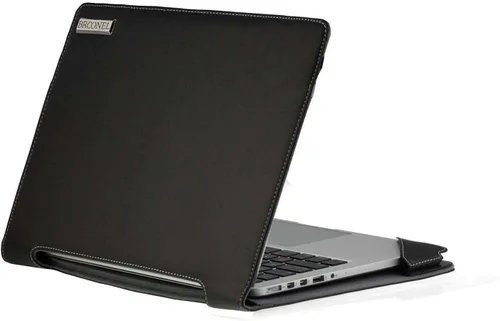Vista 2 de Profile Series - Funda de piel negra para portátil compatible con el portátil CHUWI CoreBook X de 14
