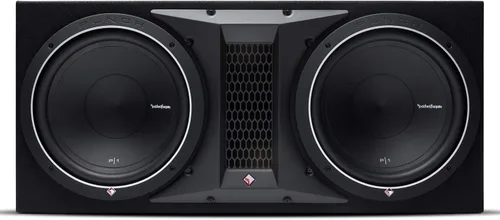 Vista 6 de Rockford Fosgate Punch P1-2X10 Dual P1 - Caja de subwoofer cargada de 10 pulgadas con puerto