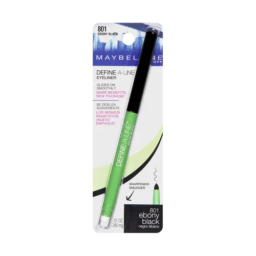 Vista 6 de Maybelline New York Define-A-Line Delineador de ojos, negro marrón, 0.01 fl. oz.